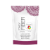 White pouch of fiber supplement with purple design
