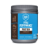 vital proteins container of chocolate flavored whey protein with collagen in blue container