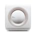 white square air purifier with round middle
