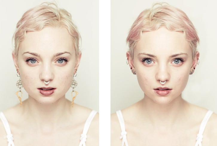Photo Series Shows That More Symmetrical Doesn't Mean More Beautiful