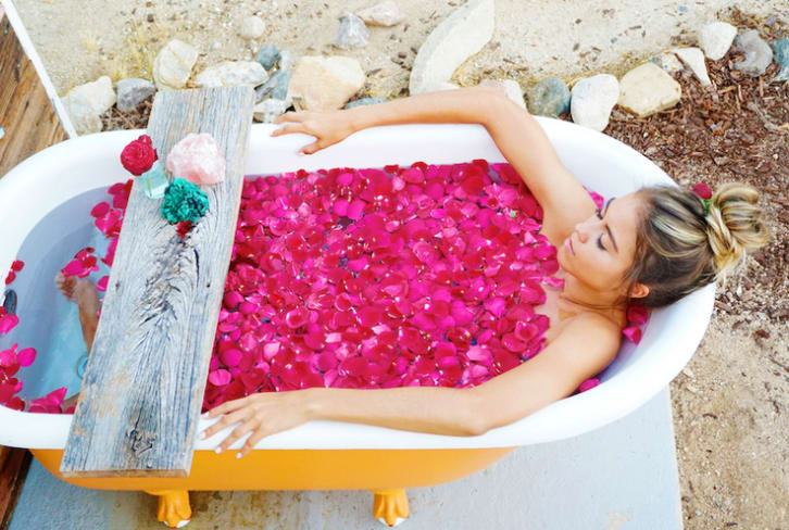 Soak In Loving Energy With This Crystal-Infused Bath Ritual