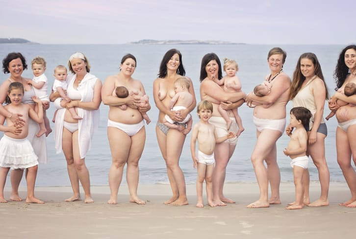 How 8 New Moms Learned To Love Their Bodies (Photo)