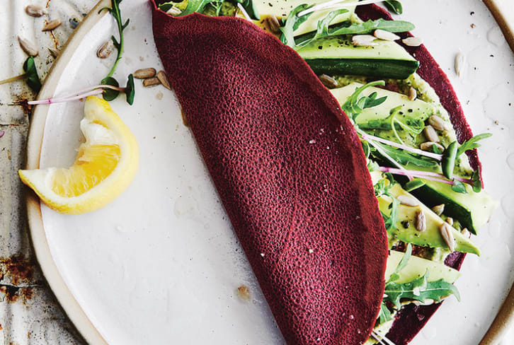 These Beet + Buckwheat Crepes Will Balance Your Chakras