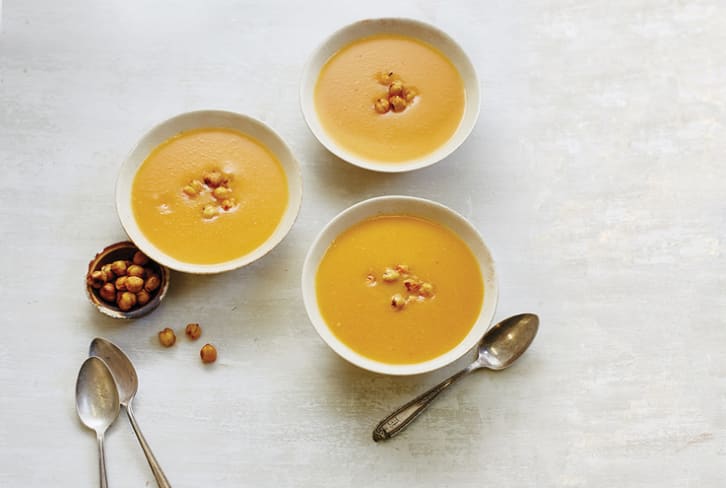 A Simple Coconut Carrot Soup For A Nourishing Dinner