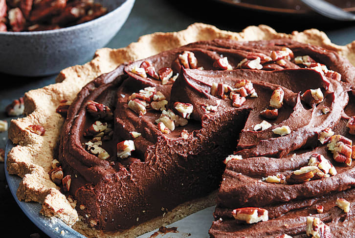A Decadent Vegan Pie For Chocolate Lovers