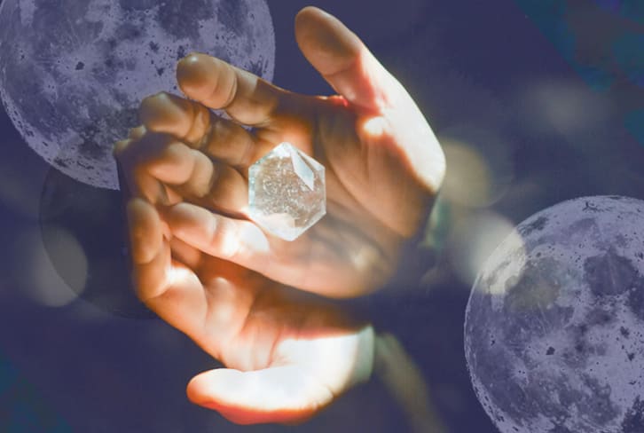 A Full-Moon Crystal Ritual For Transcending Negativity