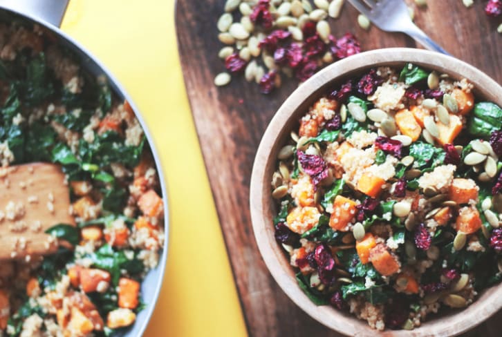The Ultimate Vegan Harvest Quinoa Bowl