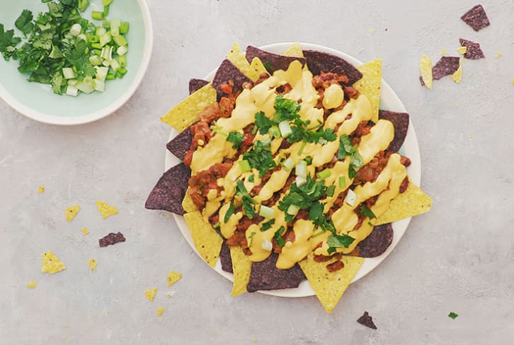 You Won't Believe These Chili Cheese Nachos Are Actually Meat- And Dairy-Free