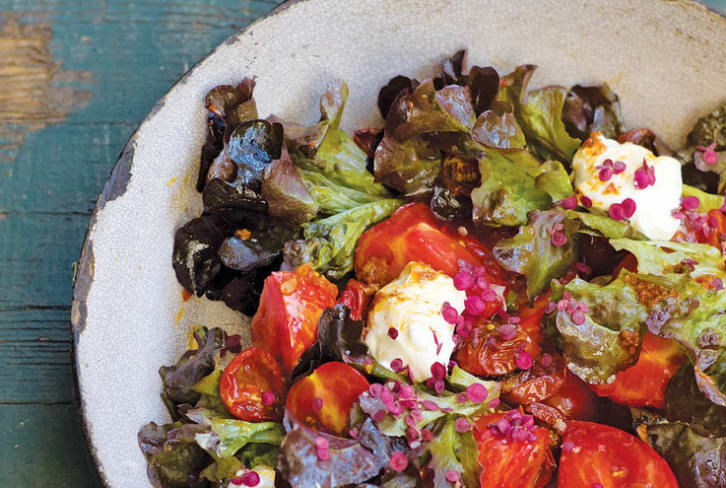 The Perfect End-Of-Summer Salad: Roasted Tomato Caprese