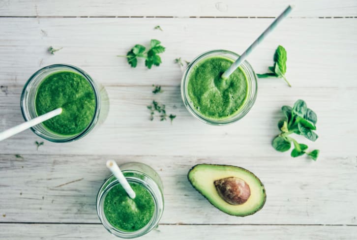 A Savory Green Smoothie For Beautiful Skin