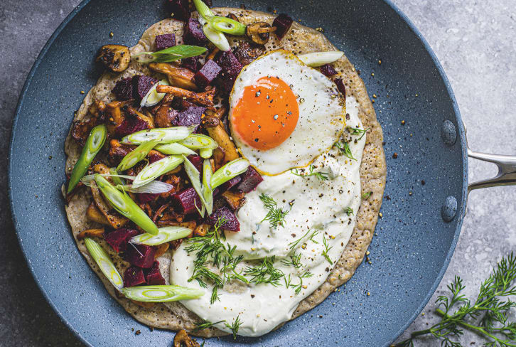These Savory Brunch Pancakes Are Simple To Make & Easy On Digestion