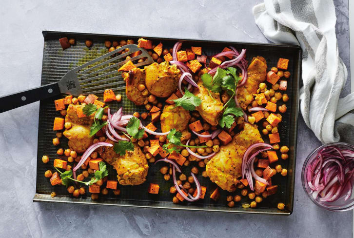 Try This Sleep-Supporting Turmeric Chicken Recipe (Psst: It Only Uses 1 Pan)