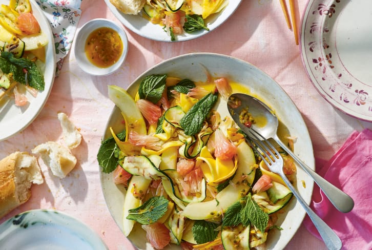You'll Want To Eat This Mango & Melon Salad All Summer Long
