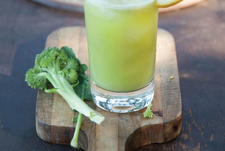 A Perfectly Refreshing Green Juice With A Ginger Kick