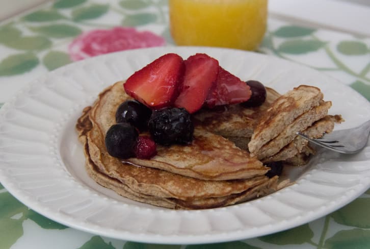 Protein-Packed Banana Pancakes (They're Gluten Free!)