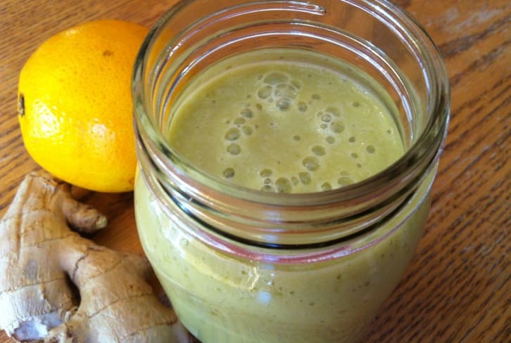 An Orange-Ginger Smoothie To Help Fight Cold & Flu