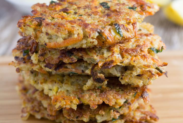 Quinoa Fritters With Garlic Aioli (Gluten-Free!)