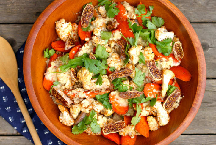 Try This Amazing Moroccan-Spiced Cauliflower & Carrot Salad