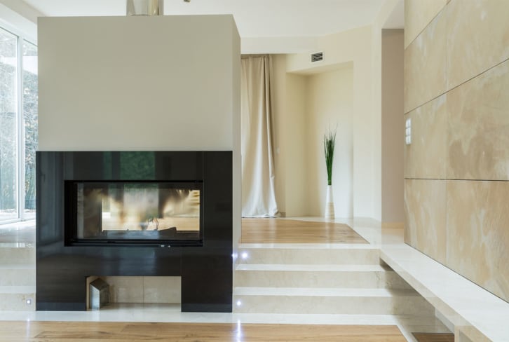 Don't Have A Built-In Fireplace? Add This To Your Home To Make It 10x Cozier