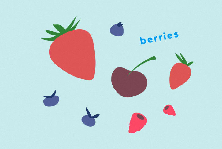 Berries & Vanilla Cream (It's Vegan!)