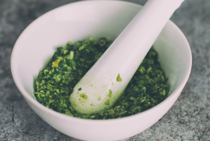 Make The Pesto Egg Recipe Even Healthier With One Sneaky Ingredient