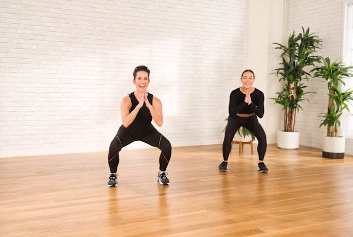 Bored With Simple Squats? Work Glutes & Inner Thighs With This Spicy Variation