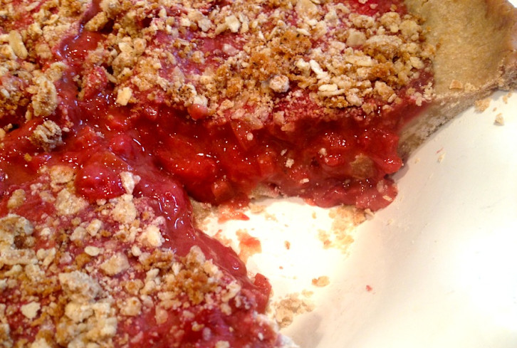 Gluten-Free Recipe: Strawberry Rhubarb Pie