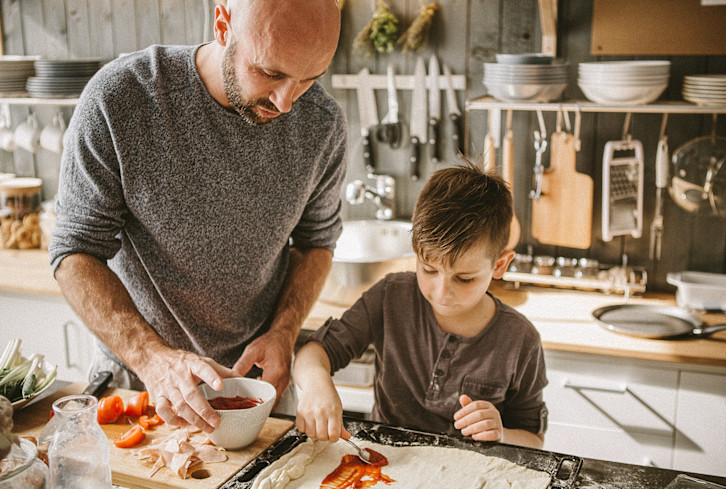 Pizza Party Every Day with this Ham and Kale Flatbread