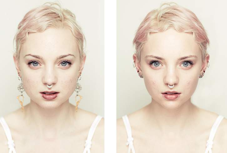 Photo Series Shows That More Symmetrical Doesn't Mean More Beautiful