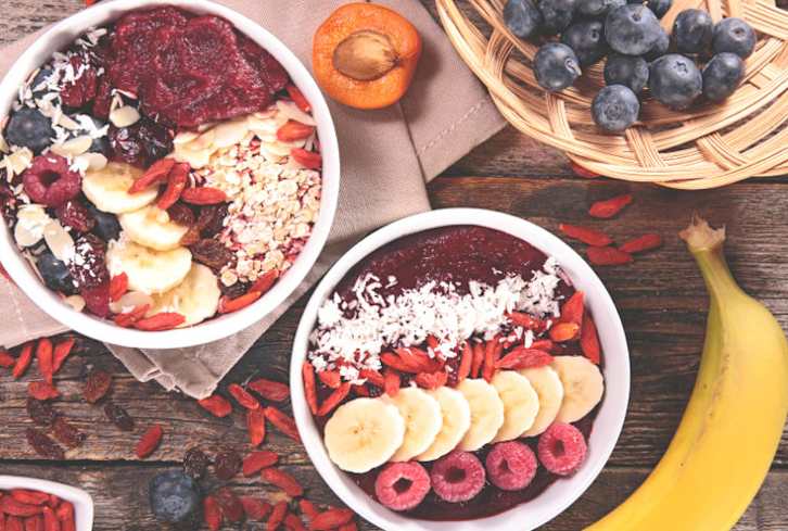 Gluten-Free, Açaí Breakfast Bowls