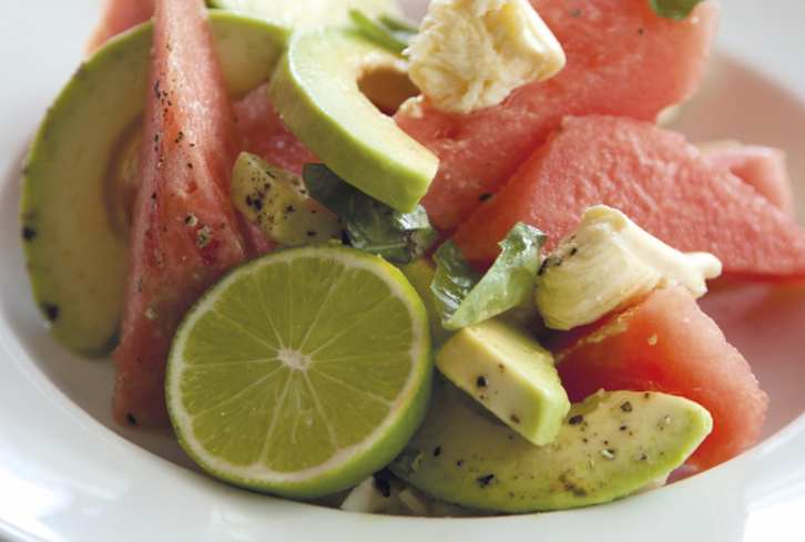 A Watermelon Avocado Salad Perfect For Summer