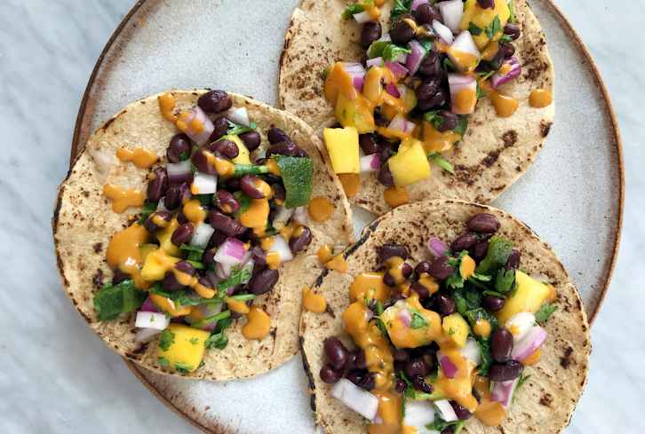 These Plant-Based Tacos Might Be The Best Thing You Can Do With A Can Of Black Beans