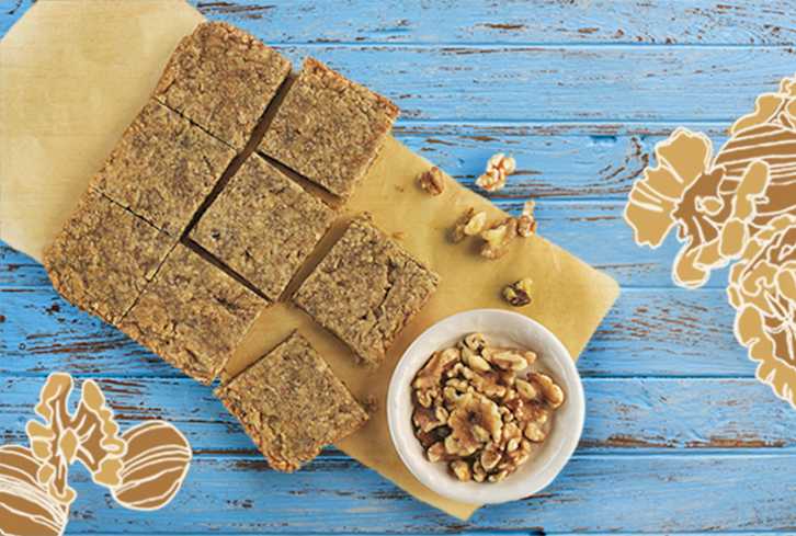 A Vegan Dessert Recipe You'll Love: Maple Walnut Blondies
