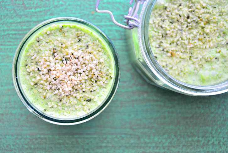 Super-Simple Peach Protein Smoothie