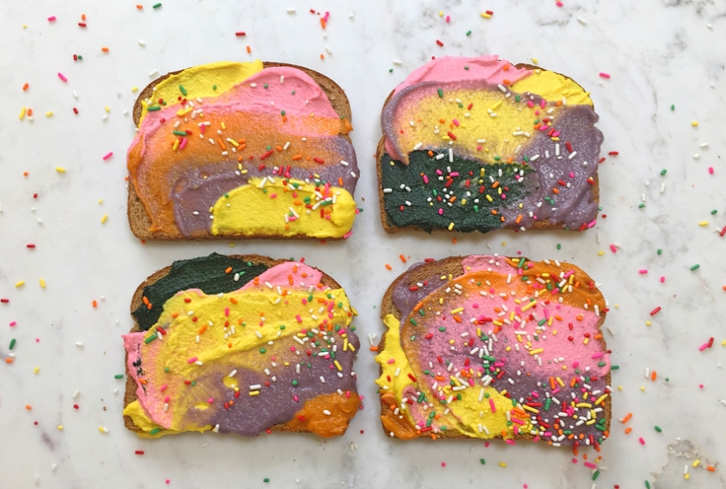 Unicorn Toast Is A Thing (And It's REALLY Good For You!)  Here's How To Make It At Home