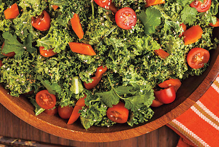 Fully Raw Kristina's Ridiculously Good Kale Salad
