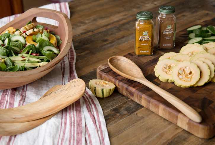 A Delicious Kabocha Squash & Pomegranate Salad Perfect For Your Next Potluck