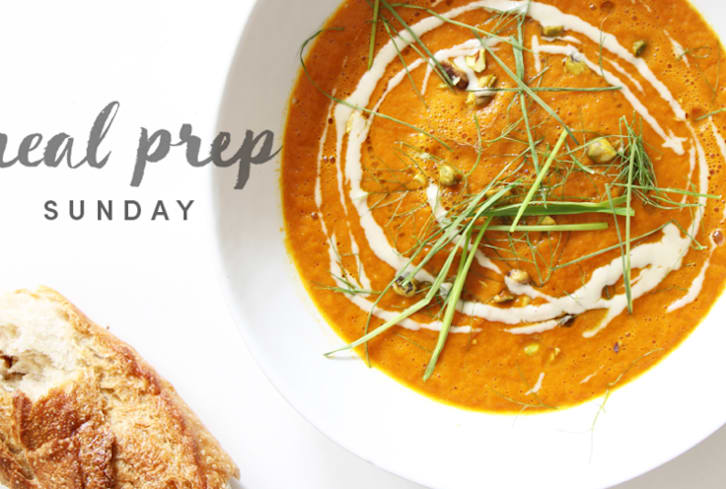 5 Days Of Healthy Meals: Beautifying Moroccan-Spiced Carrot + Tomato Edition