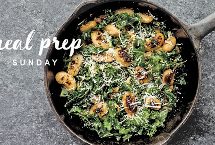 5 Days Of Healthy Meals: Gut-Friendly Sautéed Kale + Butter Beans Edition