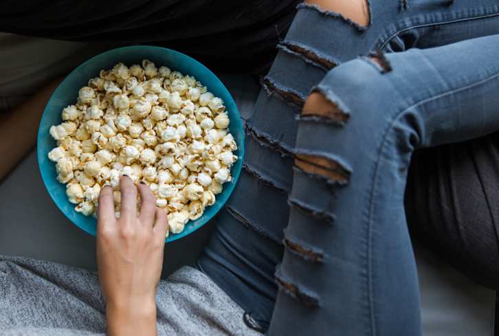 Binge Eating At Night? Here's How To Stop