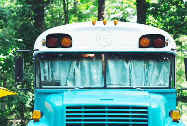 My Husband And I Live In A Converted School Bus—And We've Never Been Happier