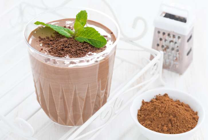 Kale Thin Mint Smoothie (Vegan)