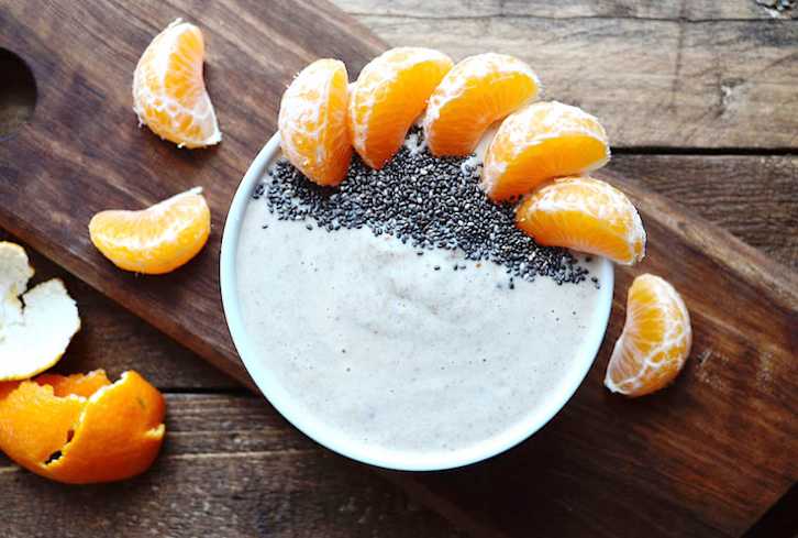 Raw Buckwheat + Clementine Winter Breakfast Bowl