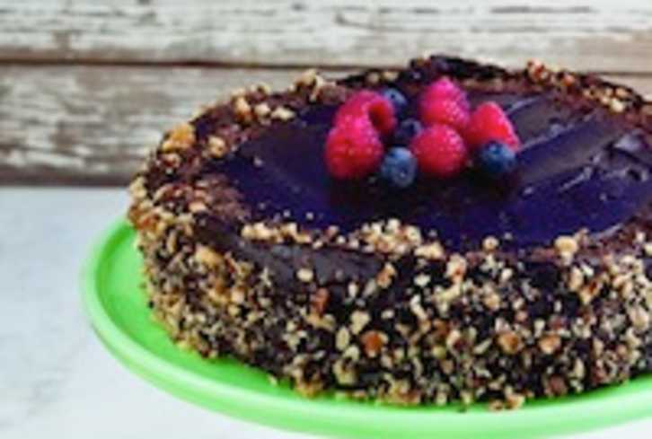 Chocolate Walnut Cake