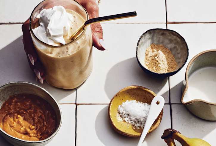 This Smoothie Tastes Like A Butterscotch Milkshake (Yet Is Super Nutrient-Dense)