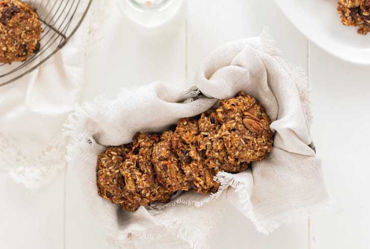 These Breakfast Cookies Feature Fiber, Protein, Fruit & Even A Vegetable