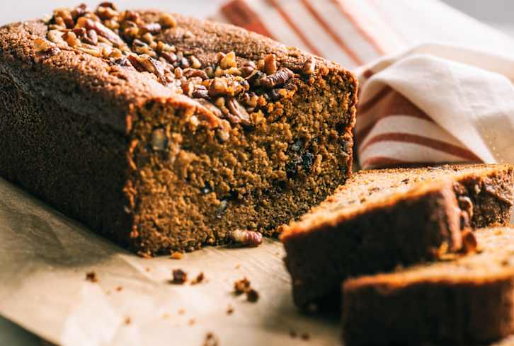 Caramelized Pecan Chocolate Banana Bread (Yesss!)