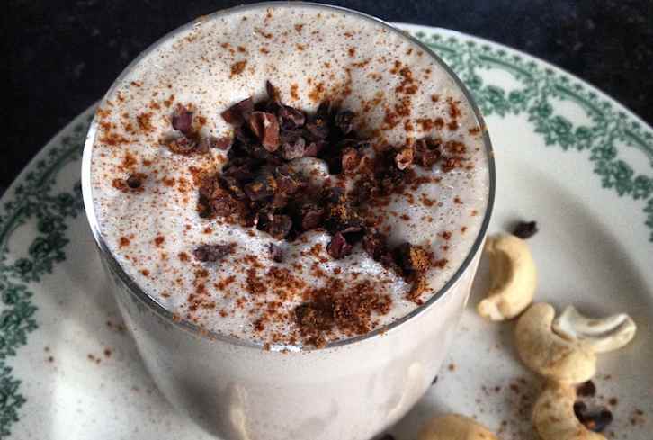 Raw & Creamy Cashew Chai Latte