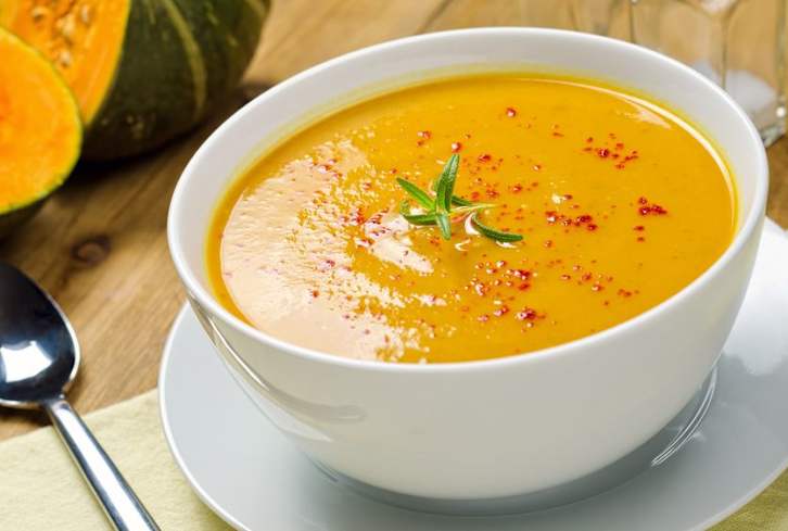 Curried Butternut Squash Soup