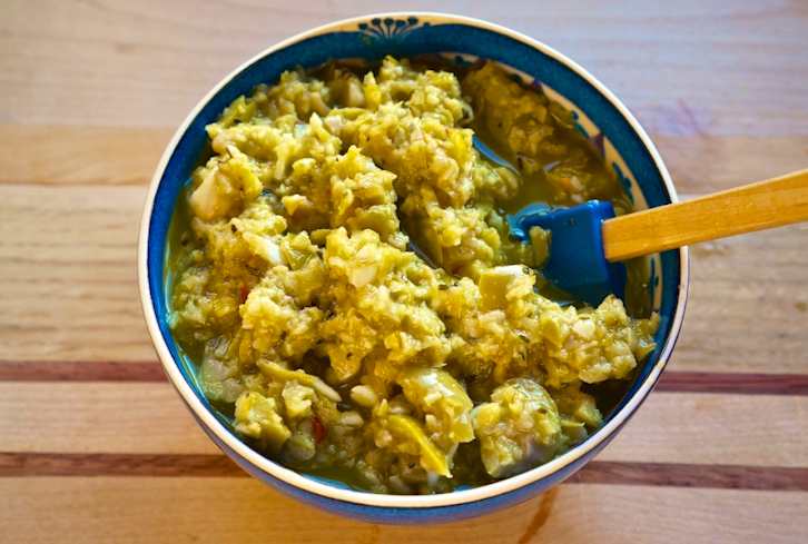 An Easy Green Olive & Lemon Tapenade That Will Wow Any Guest